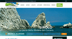 Desktop Screenshot of conero.it